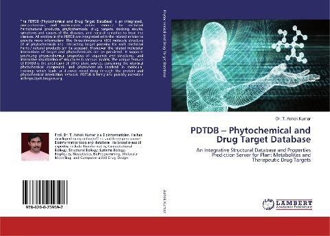 PDTDB - Phytochemical and Drug Target Database: An Integrative Structural Database and Properties Prediction Server for Plant Metabolites and Therapeutic Drug Targets