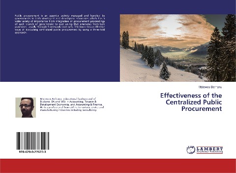 Effectiveness of the Centralized Public Procurement