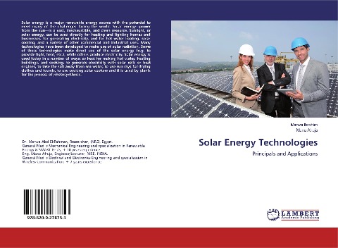 Solar Energy Technologies: Principals and Applications