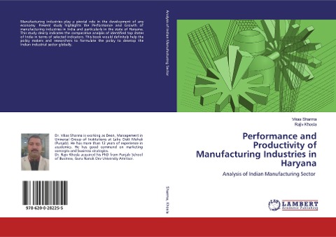 Performance and Productivity of Manufacturing Industries in Haryana: Analysis of Indian Manufacturing Sector