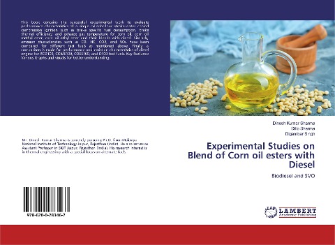Experimental Studies on Blend of Corn oil esters with Diesel: Biodiesel and SVO