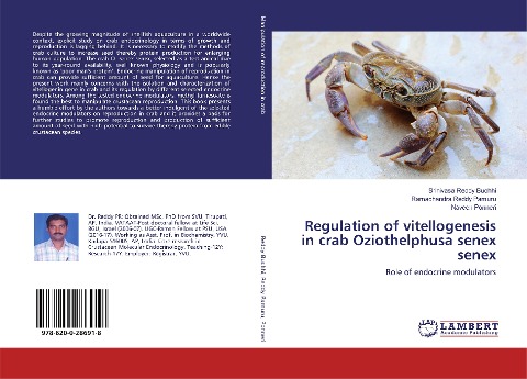 Regulation of vitellogenesis in crab Oziothelphusa senex senex: Role of endocrine modulators