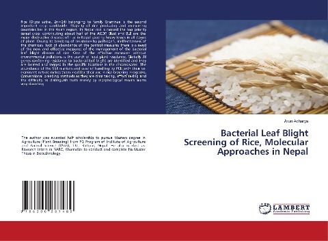 Bacterial Leaf Blight Screening of Rice, Molecular Approaches in Nepal