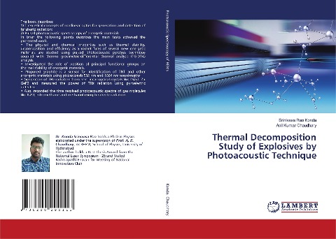 Thermal Decomposition Study of Explosives by Photoacoustic Technique