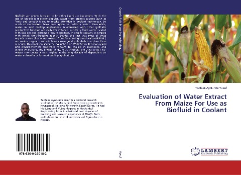 Evaluation of Water Extract From Maize For Use as Biofluid in Coolant