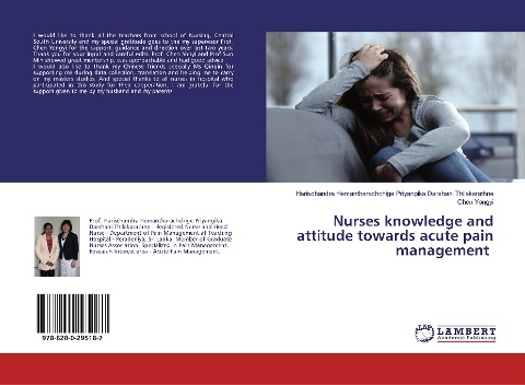 Nurses knowledge and attitude towards acute pain management