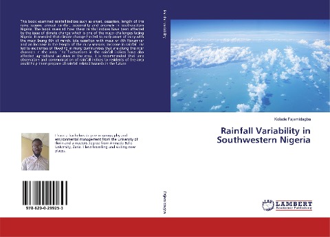 Rainfall Variability in Southwestern Nigeria