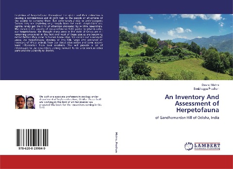 An Inventory And Assessment of Herpetofauna: of Gandhamardan Hill of Odisha, India