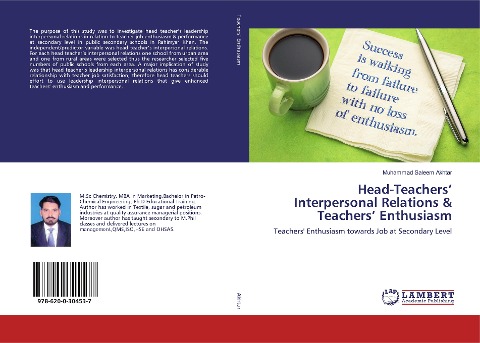 Head-Teachers' Interpersonal Relations & Teachers' Enthusiasm: Teachers' Enthusiasm towards Job at Secondary Level