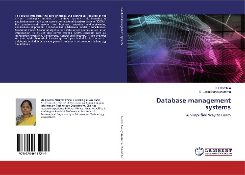 Database management systems: A Simplified Way to Learn