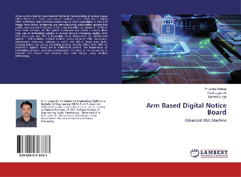 Arm Based Digital Notice Board: Advanced RISC Machine