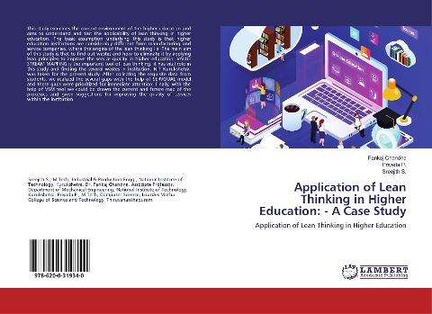 Application of Lean Thinking in Higher Education: - A Case Study: Application of Lean Thinking in Higher Education