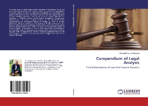 Compendium of Legal Analysis: Critical Examination of Laws And Cases in Tanzania