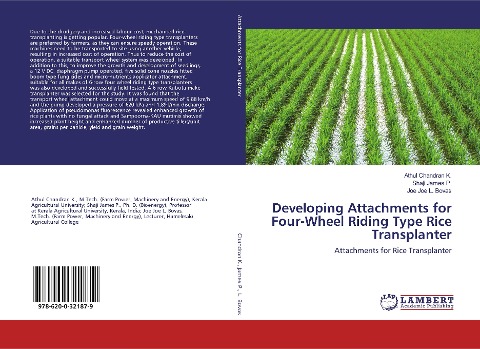 Developing Attachments for Four-Wheel Riding Type Rice Transplanter: Attachments for Rice Transplanter