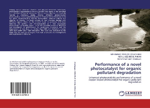 Performance of a novel photocatalyst for organic pollutant degradation: Enhanced photocatalyitic performance of a novel copper doped photocatalyst for organic pollutant degradation