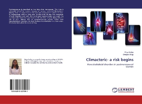 Climacteric- a risk begins: Musculoskeletal disorders in postmenopausal women