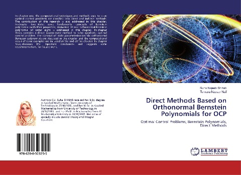 Direct Methods Based on Orthonormal Bernstein Polynomials for OCP: Optimal Control Problems, Bernstein Polynomials, Direct Methods