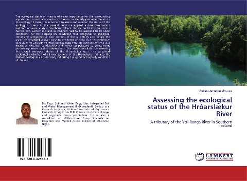Assessing the ecological status of the Hróarslækur River: A tributary of the Ytri-Rangá River in Southern Iceland