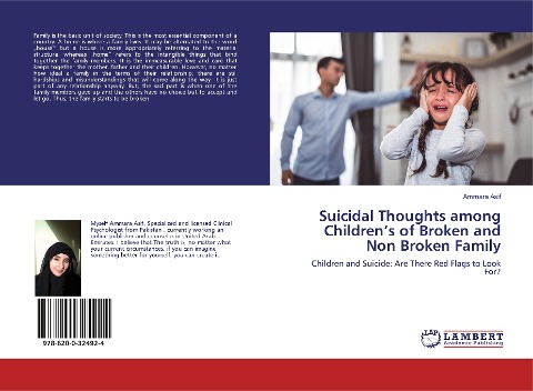 Suicidal Thoughts among Children's of Broken and Non Broken Family: Children and Suicide: Are There Red Flags to Look For?