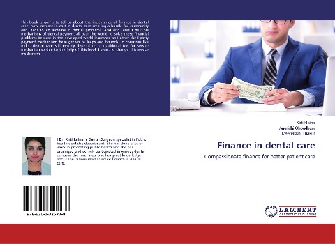Finance in dental care: Compassionate finance for better patient care