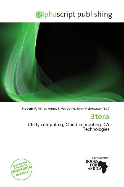3tera: Utility computing, Cloud computing, CA Technologies