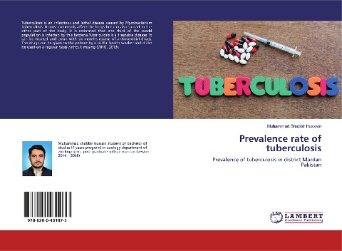Prevalence rate of tuberculosis: Prevalence of tuberculosis in district Mardan Pakistan
