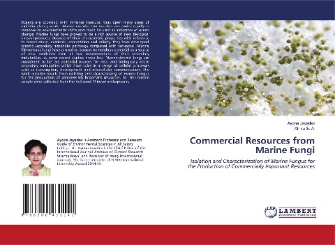 Commercial Resources from Marine Fungi: Isolation and Characterization of Marine Fungus for the Production of Commercially Important Resources