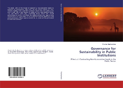 Governance for Sustainability in Public Institutions: Effects of Contracting Non-Substantive Heads in the Public Sector