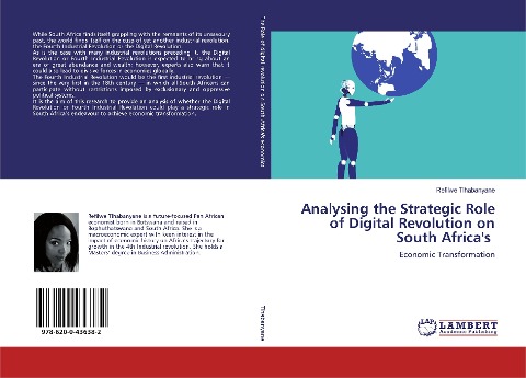 Analysing the Strategic Role of Digital Revolution on South Africa's: Economic Transformation