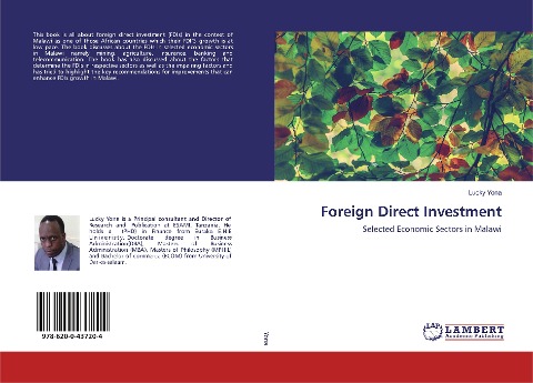 Foreign Direct Investment: Selected Economic Sectors in Malawi