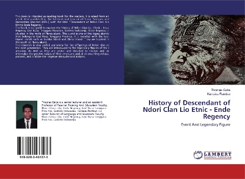 History of Descendant of Ndori Clan Lio Etnic - Ende Regency: Event And Legendary Figure