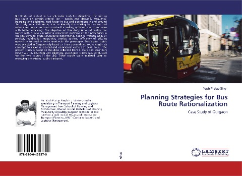 Planning Strategies for Bus Route Rationalization: Case Study of Gurgaon