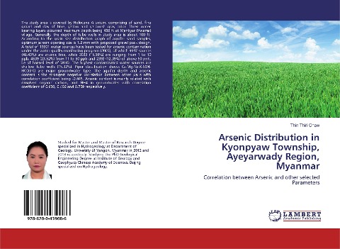 Arsenic Distribution in Kyonpyaw Township, Ayeyarwady Region, Myanmar: Correlation between Arsenic and other selected Parameters