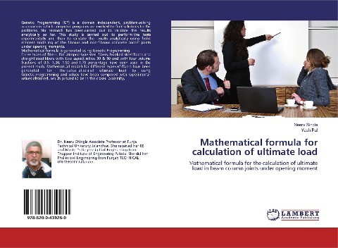 Mathematical formula for calculation of ultimate load: Mathematical formula for the calculation of ultimate load in beam column joints under opening moment