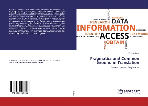 Pragmatics and Common Ground in Translation: Translation and Pragmatics