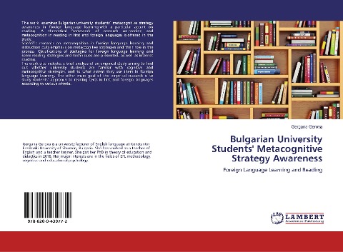 Bulgarian University Students Metacognitive Strategy Awareness: Foreign Language Learning and Reading