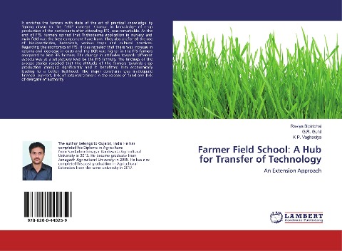 Farmer Field School: A Hub for Transfer of Technology: An Extension Approach