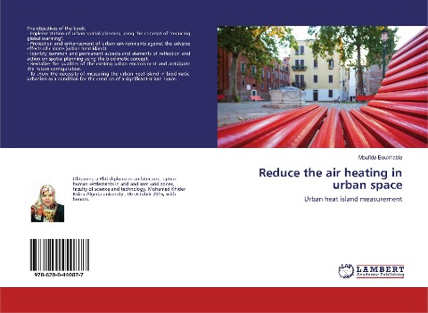 Reduce the air heating in urban space: Urban heat island measurement