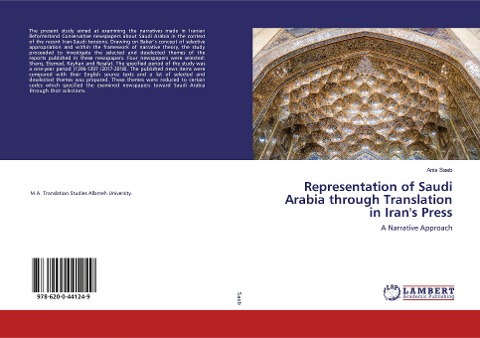 Representation of Saudi Arabia through Translation in Irans Press: A Narrative Approach