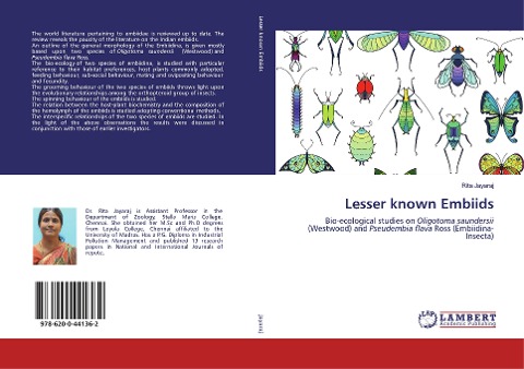 Lesser known Embiids: Bio-ecological studies on Oligotoma saundersii (Westwood) and Pseudembia flava Ross (Embiidina-Insecta)