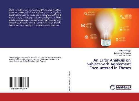 An Error Analysis on Subject-verb Agreement Encountered in Theses