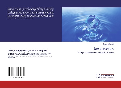Desalination: Design considerations and cost estimates