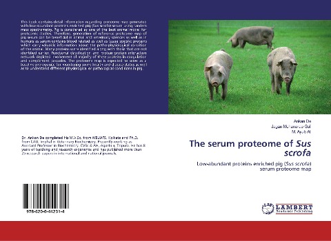 The serum proteome of Sus scrofa: Low-abundant proteins enriched pig (Sus scrofa) serum proteome map