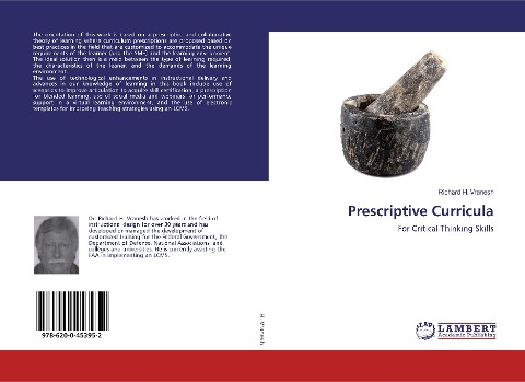 Prescriptive Curricula: For Critical Thinking Skills