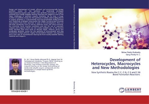 Development of Heterocycles, Macrocycles and New Methodologies: New Synthetic Routes for C-C, C-N, C-S and C-Br Bond Formation Reactions