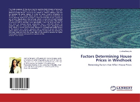 Factors Determining House Prices in Windhoek: Determing Factors that Affect House Prices
