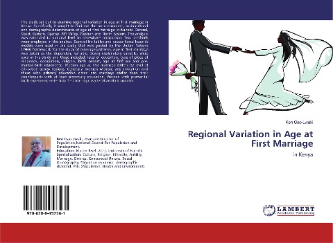Regional Variation in Age at First Marriage: in Kenya