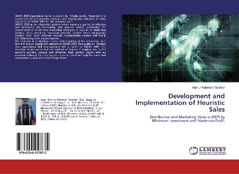 Development and Implementation of Heuristic Sales: Distribution and Marketing Module (ERP) by Minimum Investment and Maximum Profit