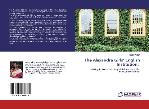 The Alexandra Girls English Institution:: Making In-Roads Into English Education In The Bombay Presidency