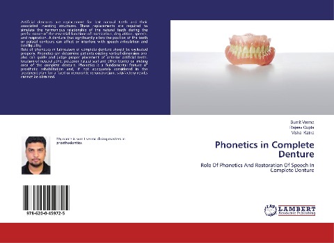 Phonetics in Complete Denture: Role Of Phonetics And Restoration Of Speech In Complete Denture